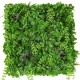 Plaque mur végétal artificiel vert violet 50x50cm