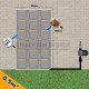 Kit Irrigation Automatique Mur Végétal Extérieur XS 0,5m²
