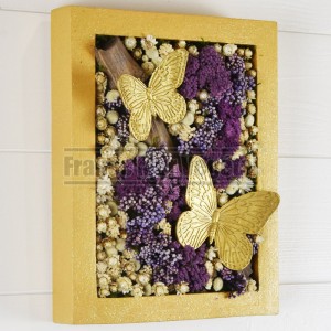 http://www.materiel-mur-vegetal.fr/1570-3757-thickbox/tableau-vegetal-stabilise-25x20cm-2-papillons-dores-sur-branche-fleurs.jpg
