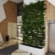 Kit Mur Végétal Intérieur Flowall Blanc 42x40cm 16 pots S & Plantes