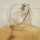 Terrarium boule en verre Ø20cm avec corde à suspendre