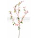 Branche artificielle Cerisier rose en fleur 70cm
