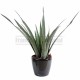 Aloe artificiel 65cm en pot Ø17cm