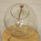 Terrarium boule en verre Ø30cm avec corde à suspendre